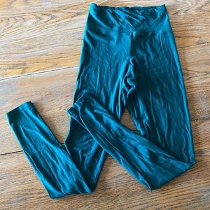 MESHYOGA 93%bamboo rayon/7%spandex jade legging